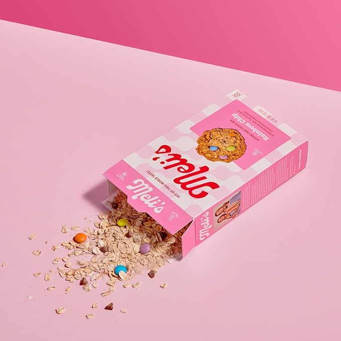 Meli?셲 Gluten Free Cookie Mix, Cookies Variety Pack - Chocolate Chip, Rainbow Chip & Oatey Raisin