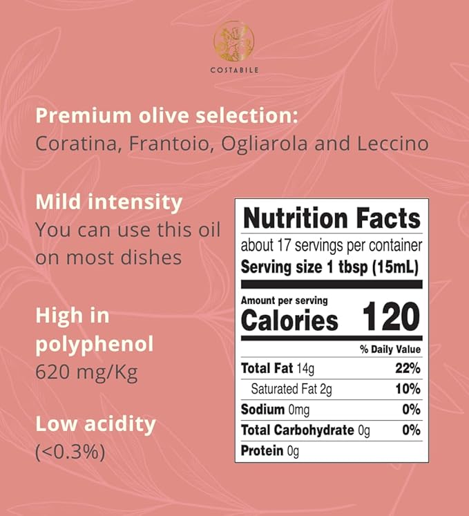 Blood Orange Olive Oil Organic - Ideal for Baking and Flavorful Dressings. Natural Blood Orange