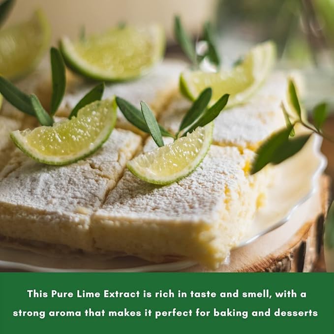 Native Vanilla - Pure Lime Extract - 4 Fl Oz - Pure Flavors and Extracts - Perfect for Cooking