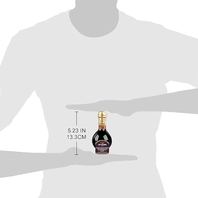 De Nigris 25 Years Aged Balsamic Vinegar Of Modena D.O.P. 3,4 Oz (100ml) | Balsamic Vinegar From