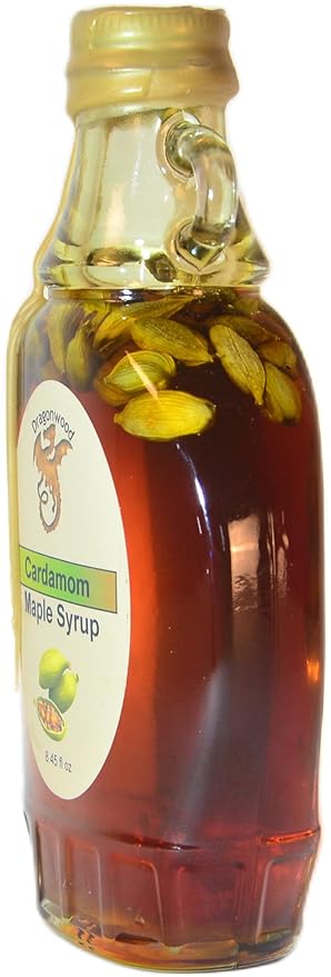 Cardamom Maple Syrup - For Pancakes and Waffles ??Made With Pure Maple Syrup And Cardamom Pods - By