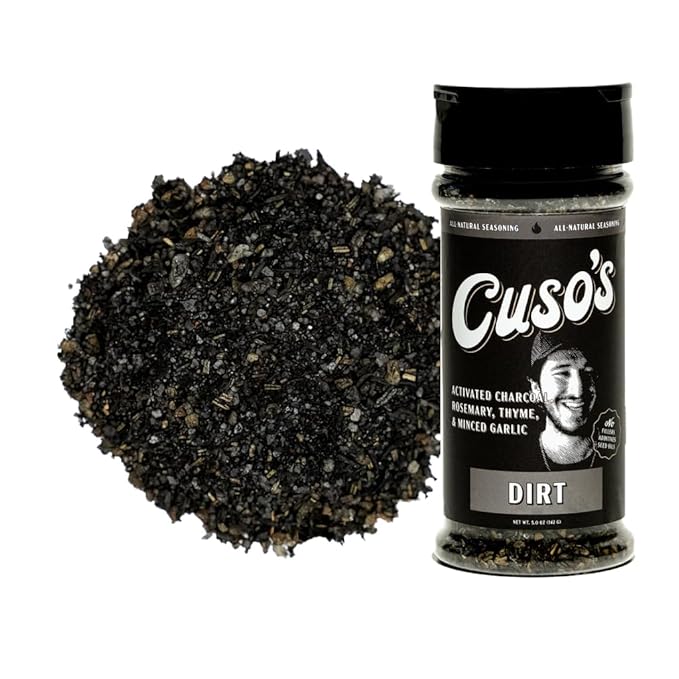 Cuso’s Dirt® BBQ Seasoning - Dirt Rub - Bold Steak & Brisket Seasoning for Smoking - Dry Rub for