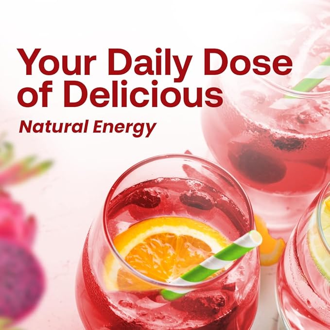 Dr. Smoothie Refreshers Blood Orange Coconut Ginger ??Made with Real Fruit Juice ??Drink
