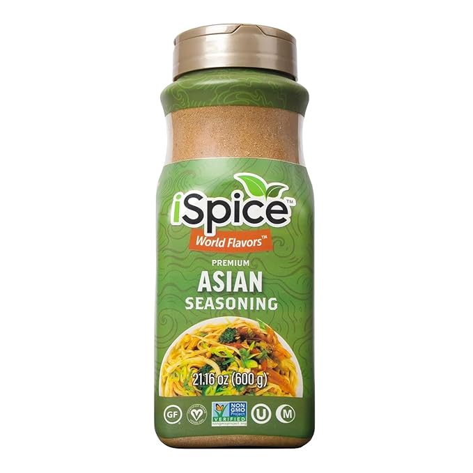 iSpice Blend | Asian Seasoning | 21.16 | Mixed Spice & Seasoning | Bulk Size | Halal | Kosher