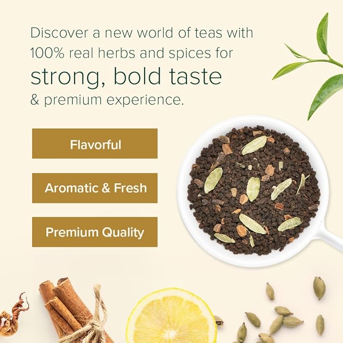 VAHDAM, Assorted Loose Leaf Tea Gift Set (10 Flavors) Gift Ideas for Women & Men | Herbal Tea