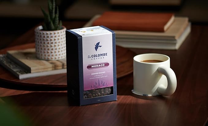 La Colombe Monaco Medium Roast Whole Bean Coffee - Notes of Milk Chocolate, Graham Cracker, Black