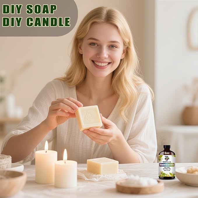 Honeysuckle Essential Oil (4 oz/120 ml) ??Honeysuckle Oils for Aromatherapy, diffusers