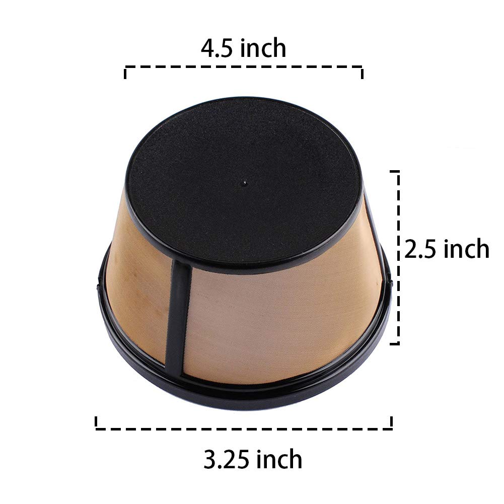 Permanent Basket-Style Coffee Filter designed for Mr. Coffee 10-12 Cup Basket-Style Coffeemakers