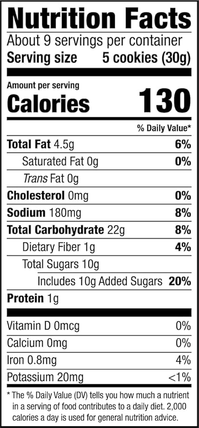 Mi-Del Lemon Snaps Cookies - Crunchy Lemon Cookies - Non-GMO Certified, 0g Trans Fat, Healthy