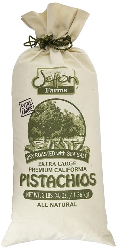 Setton Farms Pistachios, Dry Roasted and Salted Pistachios, Extra Large Premium California