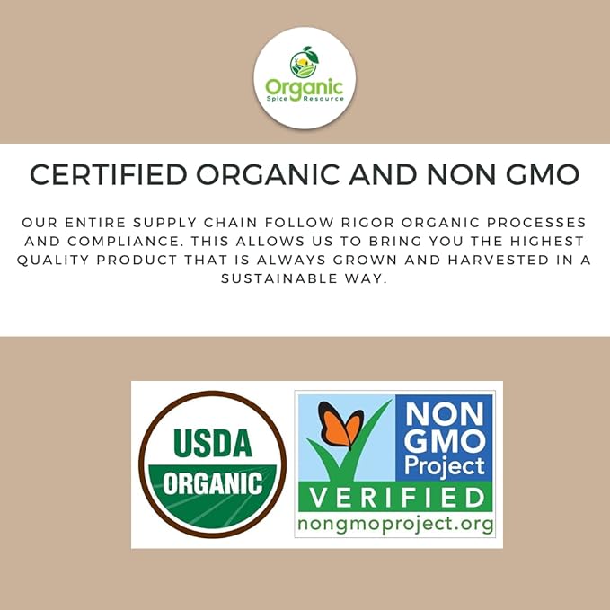 Organic Fenugreek Powder | 16 oz - Pack of 2 | USDA Organics and Non-GMO Verified Project Approved