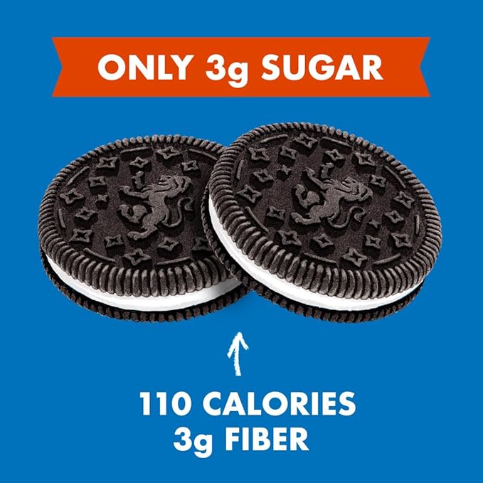 Rip Van LEOs - Cookies and Cream Sandwich Cookies - Low Sugar Snack Cookies - Low Carb Snack