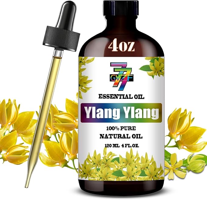 Ylang Ylang Essential Oil (4 oz / 120 ml) ??Ylang Ylang Oils for diffusers, humidifiers, Home