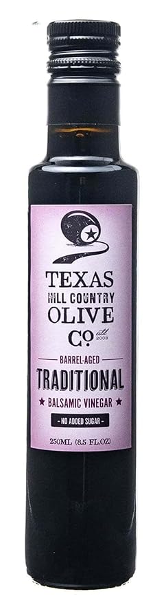 Traditional Balsamic Vinegar - Gourmet Barrel Aged Balsamic Vinegar - Great for Dressing Dipping