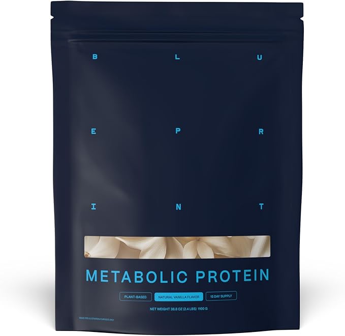 Blueprint by Bryan Johnson Vegan Protein Meal Replacement ??Plant Based Hemp Protein with 27g