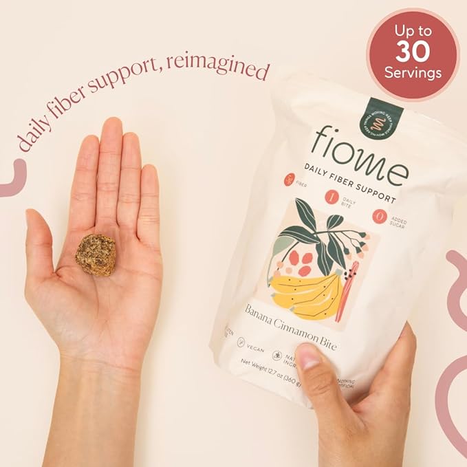 Fiber Supplement - 5g Daily Fiber Bite - Supports Regularity, Digestion and Gut Health - All