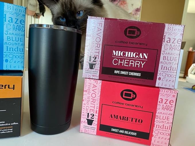 Amaretto Coffee Pods by Coffee Beanery | 12ct Medium Roast Arbica Coffee