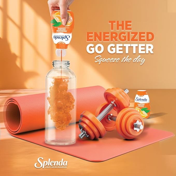 SPLENDA Liquid Water Enhancer Drops, Sugar Free, Zero Calorie, Natural Flavor, Concentrated Drink