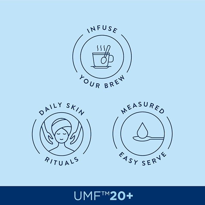 Manuka Honey New Zealand 100% Pure UMF 20+ MGO 826+ Squeezy Honey Raw & Unfiltered Certified Award