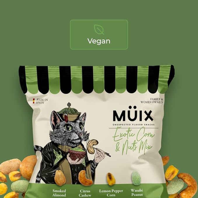 M체ix Snacks, Special Flavor Trail Mix, Exotic Mix, Mix Snacks (Smoked Almond, Citrus Cashew