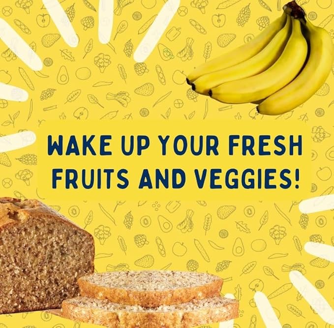 Concord Foods Banana Bread Mix - Easy Homemade Delight - Just Add Bananas, Egg, and Water! 13.7 Oz