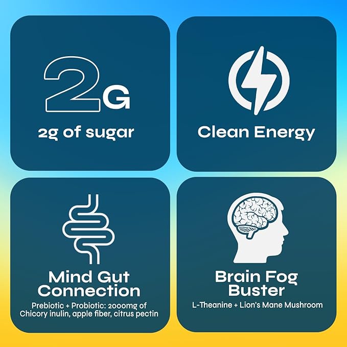 Yerba Magic - Yerba Mate Instant Tea Powder, 3-in-1 Super Drink - Clean Energy, Brain Fog Buster