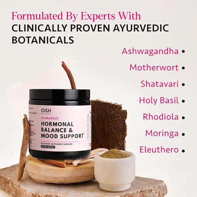 Ayurvedic Hormone Balance for Women | Cortisol Manager | Regulates Estrogen | Made in USA |