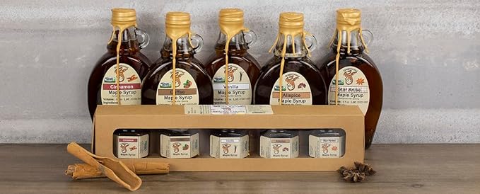 Vanilla Maple Syrup - For Pancakes and Waffles ??Made With Pure Maple Syrup And Vanilla Bean - By