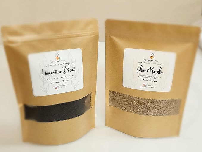 Organic Chai Masala 2 Oz, 57gm, Tea Spices, Indian Chai Masala, DipSomeTea, 100% Natural Pure