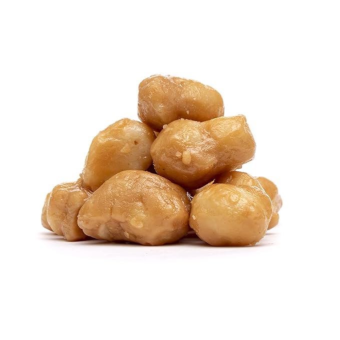 Hamakua Macadamia Nuts - Sweet Glazed Coconut - Hawaiian Grown Flavored Dry Roasted Half and Whole