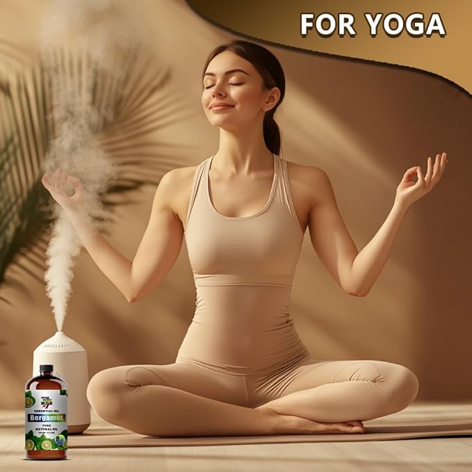 Bergamot Essential Oil (8 oz / 240 ml) ??Bergamot Oils for diffusers, humidifiers, Home Baths