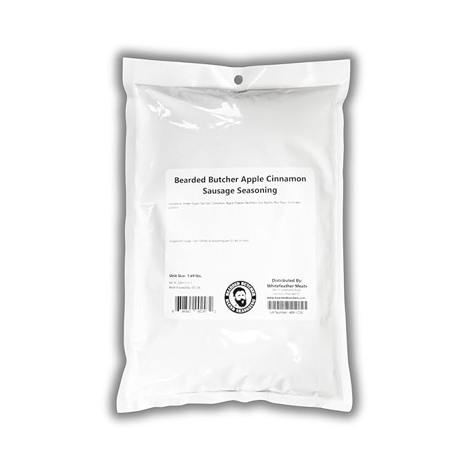 Bearded Butchers Apple Cinnamon Seasoning 27oz ??For Up to 25 lbs of Meat ??Perfect for Breakfast