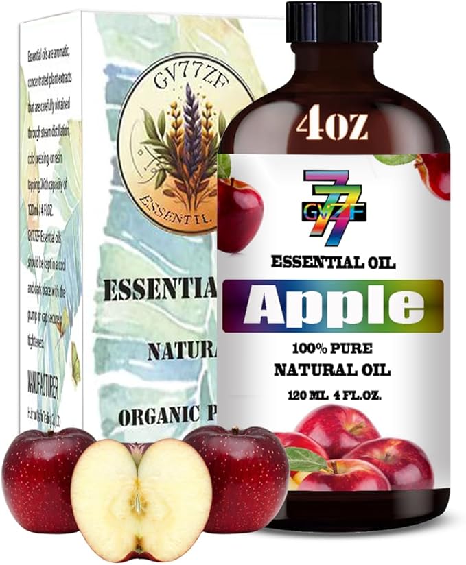 Apple Essential Oil (4 oz/120 ml) ??Apple Oils for Aromatherapy, diffusers, humidifiers, Home