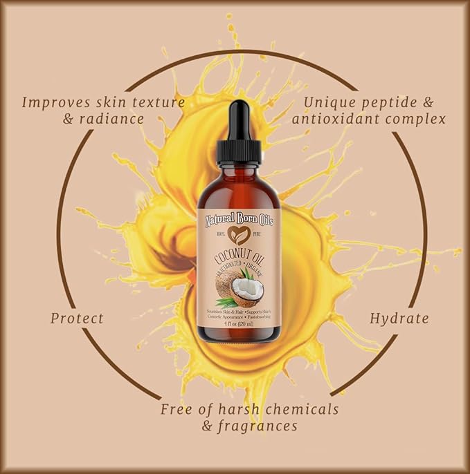 Coconut Oil Fractionated, 1 Gallon, Organic, Cold-Pressed, Carrier Oil, Fast-Absorbing, Deep Skin