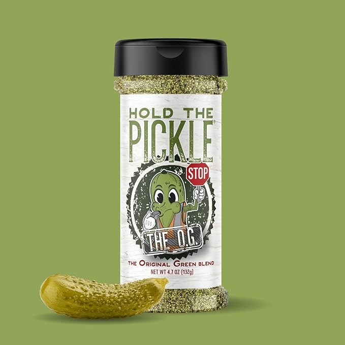 Hold The Pickle O.G. Dill Pickle Seasoning - Popcorn seasoning, Original Green Flavor Dill Pickles