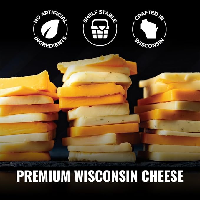Farmers Market, Gluten Free, Keto, Paleo, Low Sodium, Zero Sugar, Wisconsin Cheese Gift Sets