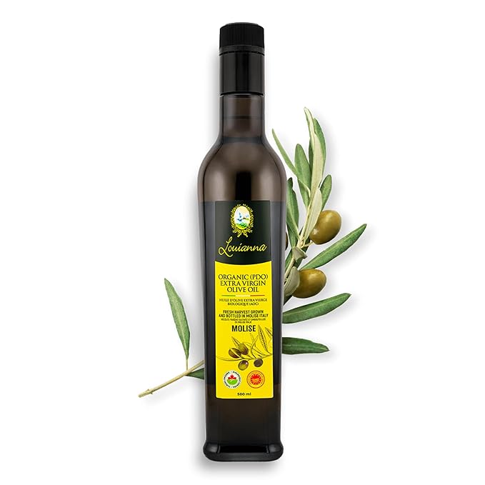 Louianna - Organic Extra Virgin Olive Oil, Low Acidity and High Polyphenol Olive Oil, Pure Olive