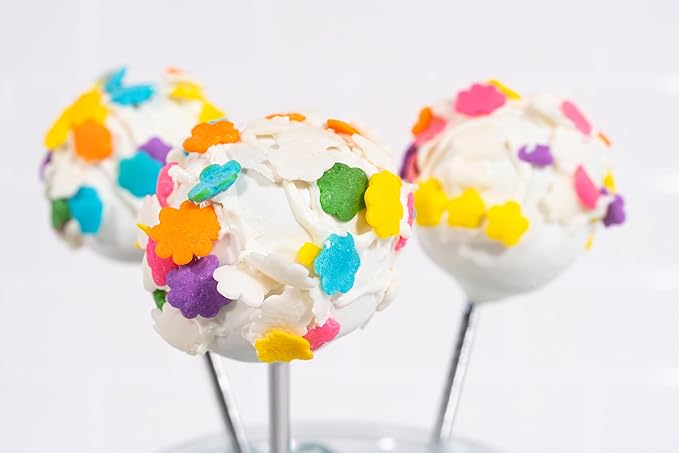 Bakerpan Spring Sprinkles for Cake Decorating - Flower Confetti Edible 4 Ounces - Edible Confetti