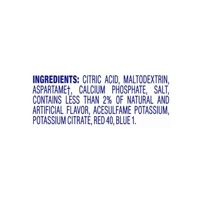 Crystal Light Sugar-Free Concord Grape Low Calories Powdered Drink Mix 6 Count Pitcher Packets