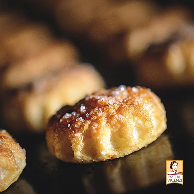 Italian Fine Pastry Cookies Assortment From Verona | 6 Different Filling - Hazelnut Chocolate Milk
