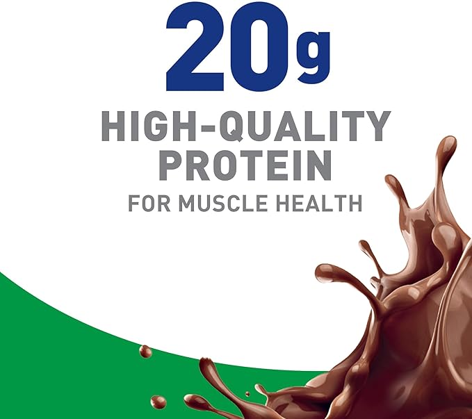 BOOST High Protein with Fiber Ready to Drink Complete Nutritional Drink, Rich Chocolate, 8 fl oz