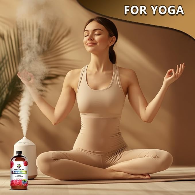 Geranium Essential Oil (16 oz / 480 ml) ??Geranium Oils for diffusers, humidifiers, Home Baths