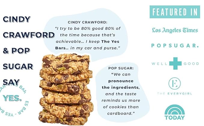 The YES Bar ??Salted Maple Pecan ??Plant Based Protein, Decadent Snack Bar ??Vegan, Paleo, Gluten