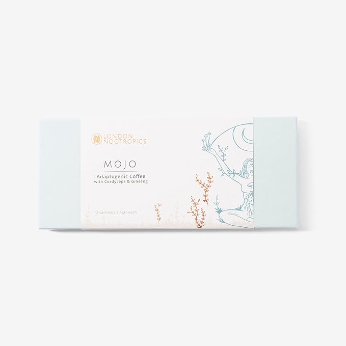 London Nootropics - Mojo - Adaptogenic Mushroom Coffee with Cordyceps & Siberian Ginseng - 12