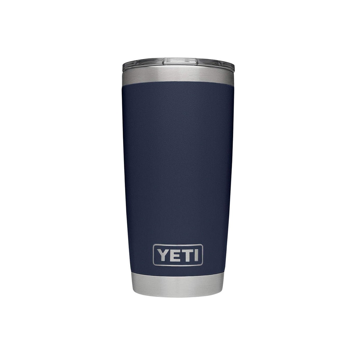 YETI Rambler 20 oz Tumbler, Stainless Steel, Vacuum Insulated with MagSlider Lid, Navy