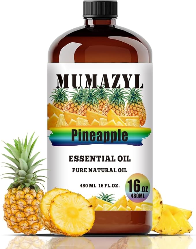 Pineapple Essential Oil, Pineapple Oil 16 Fl Oz 480ML for Diffuser Humidifier Yoga Cleaning DIY