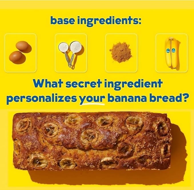 Concord Foods Banana Bread Mix - Easy Homemade Delight - Just Add Bananas, Egg, and Water! 13.7 Oz