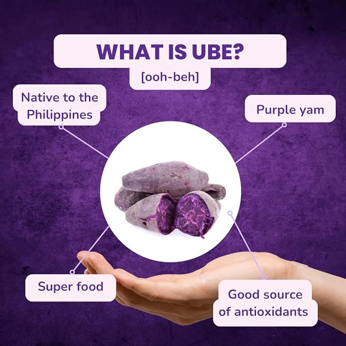 Ninong's Dessert Lab Ube Pancake Mix, Ube Flavored Buttermilk Pancake Mix with Real Ube, Makes Ube