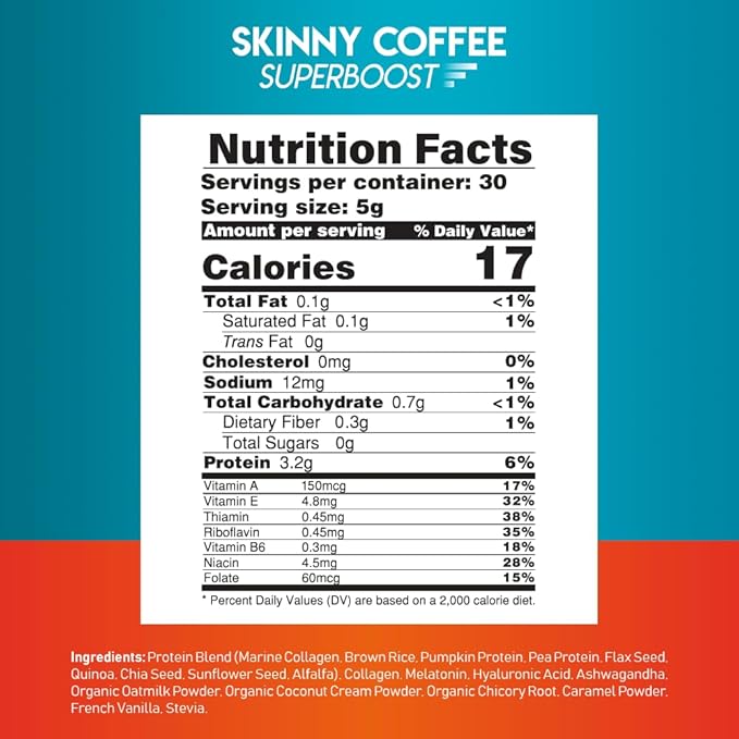 Collagen Protein Coffee Peptides Powder ??for Better Focus, Energy, Digestion, Bloating & Immunity