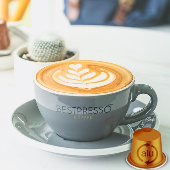 Bestpresso Coffee for Nespresso Original Machine 120 pods Genuine Espresso Ristretto Blend(High